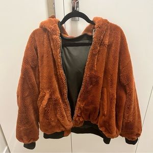 Zara Double-Sided Coat Size L